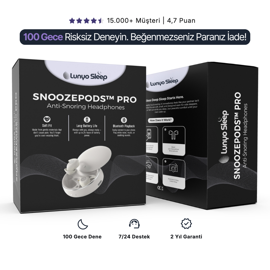 SNOOZEPODS PRO - Akıllı Uyku Kulaklığı